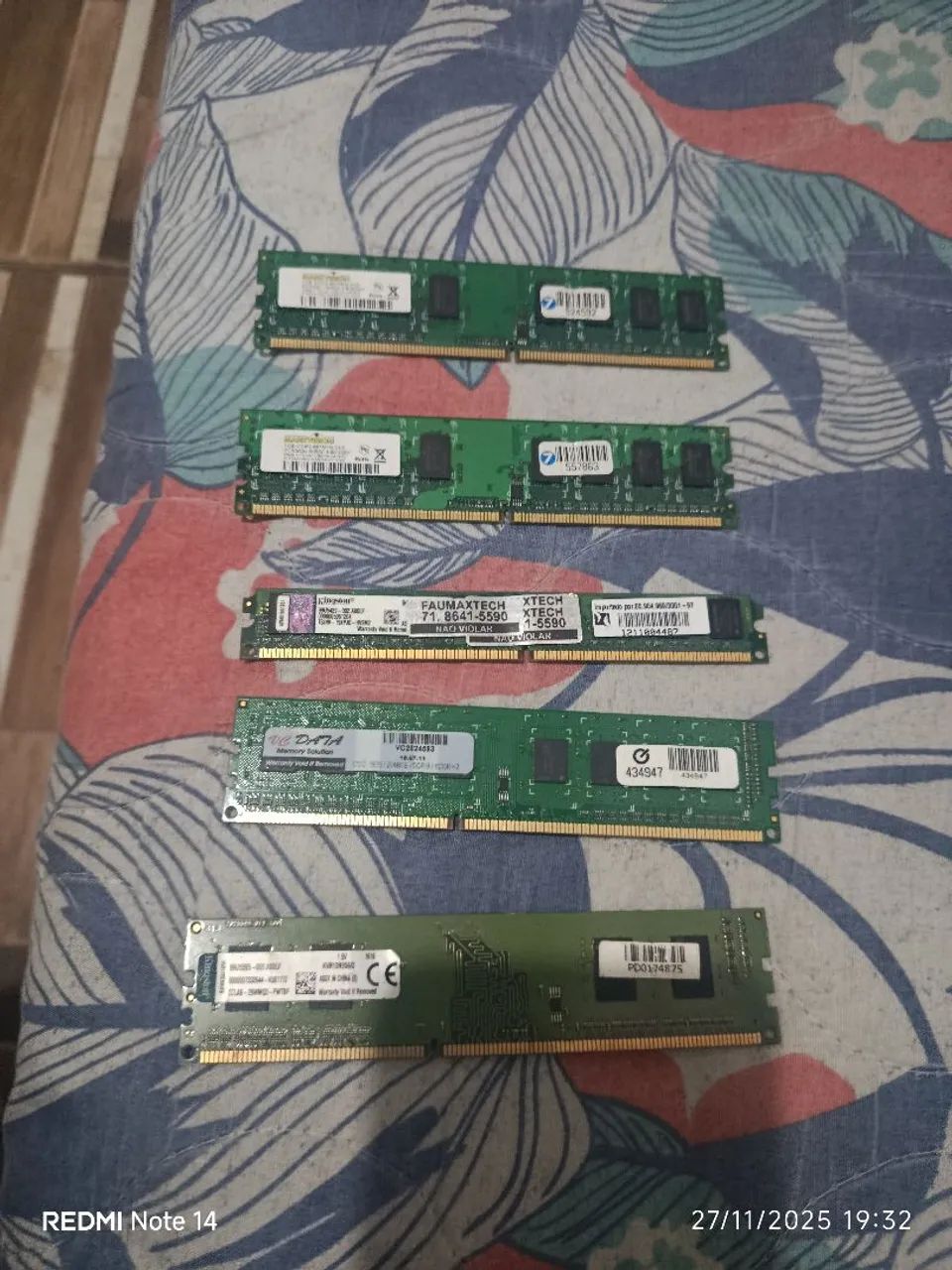 Memória de cpu