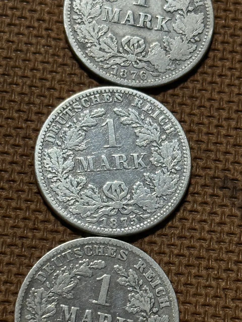 Moedas 1 mark 75/76 - Foto 2