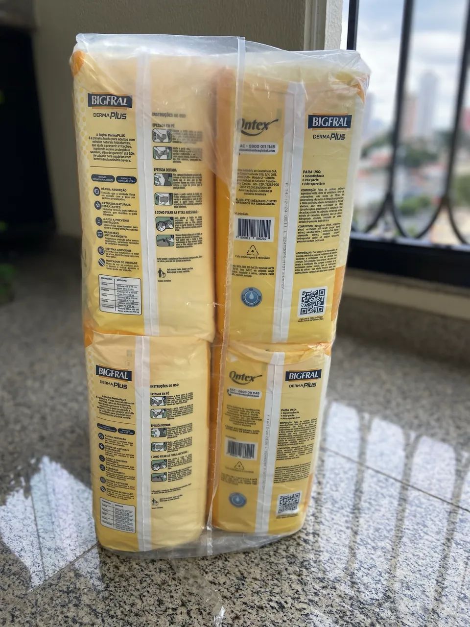 Fraldas geriátricas Bigfral Derma Plus - Tamanho G - Foto 2