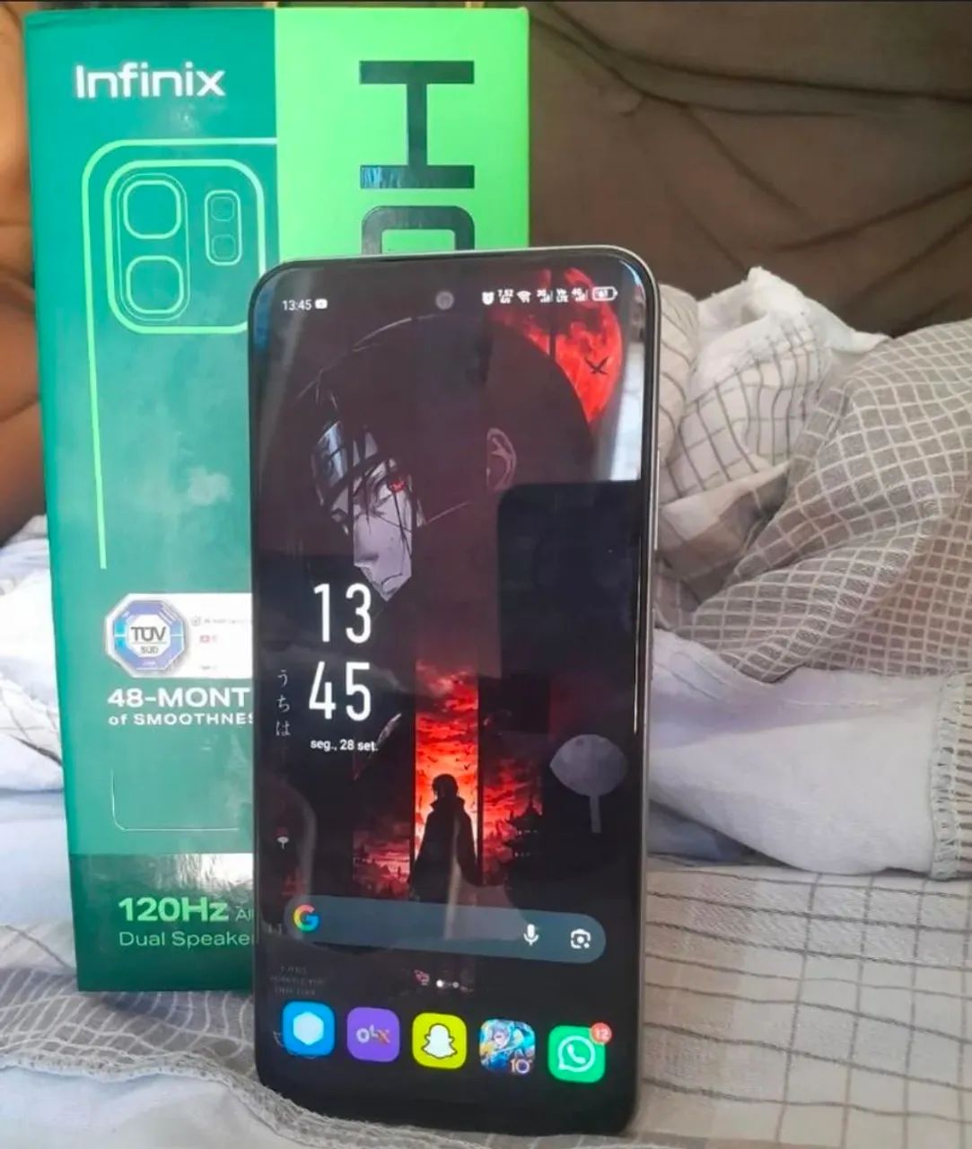 Infinit hote 50 256 gb com 6 de ram  - Foto 5