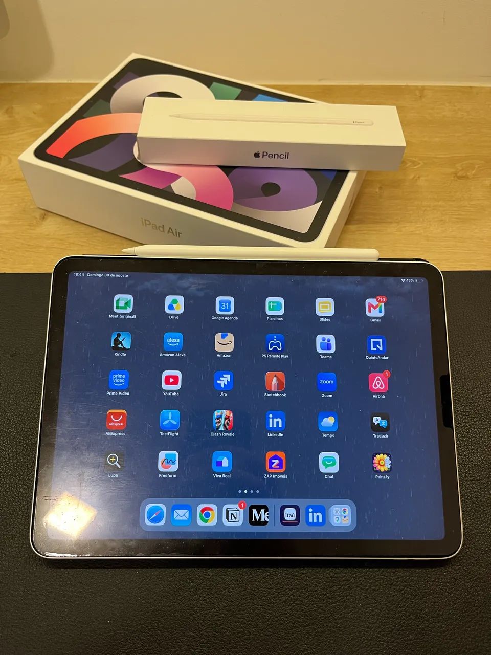 iPad Air 4, 64 gb Prata com Apple Pencil 2 - Foto 3