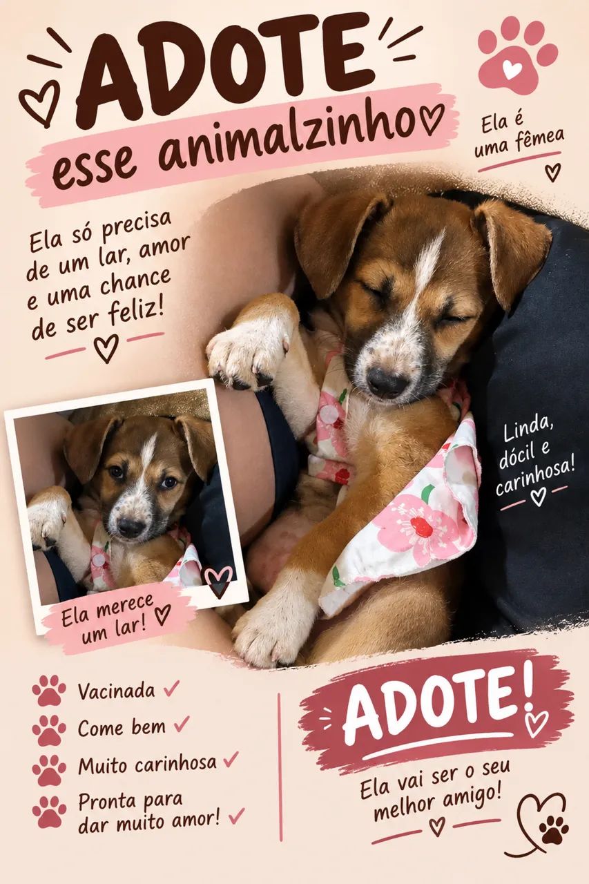 Adote essa cachorrinha 