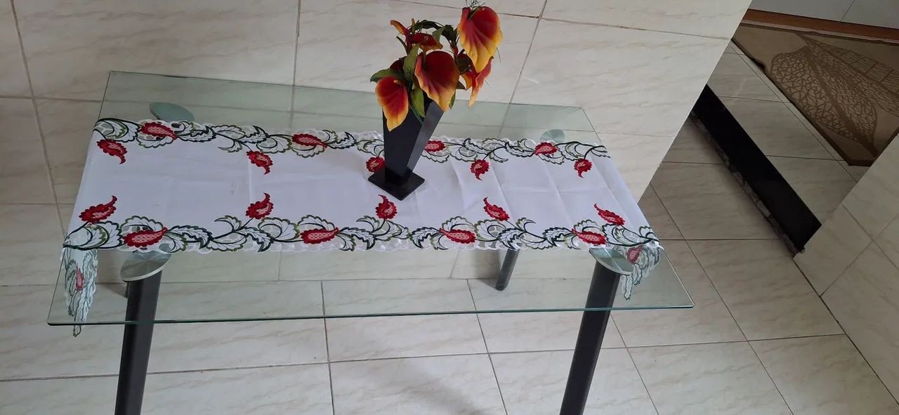 Mesa de vidro. - Foto 2