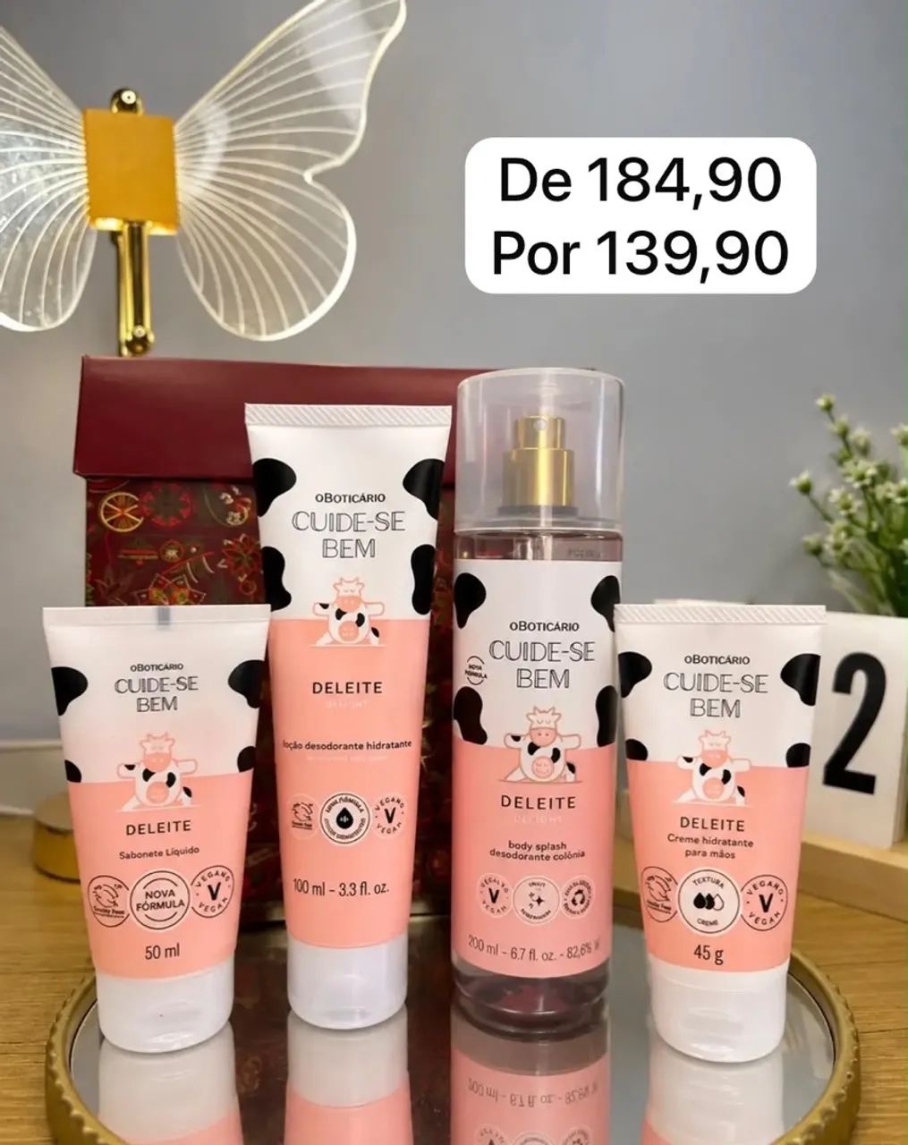 Kit Deleite O Boticário 