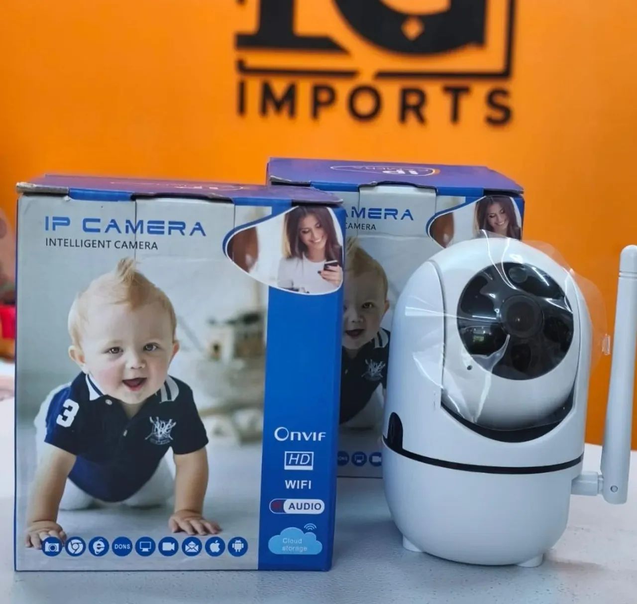 Câmera babá eletrônica 