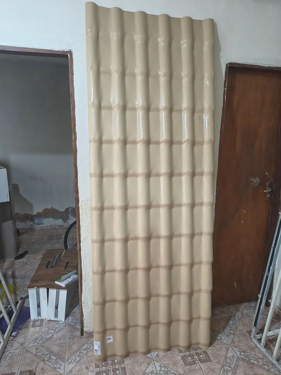 Telhas Precon 2.42 X 0.88 Marfim 10 Unidades  aceito cartão de crédito 