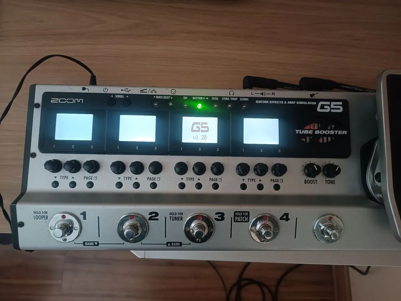 Zoom g5 multi efeitos /pedaleira
