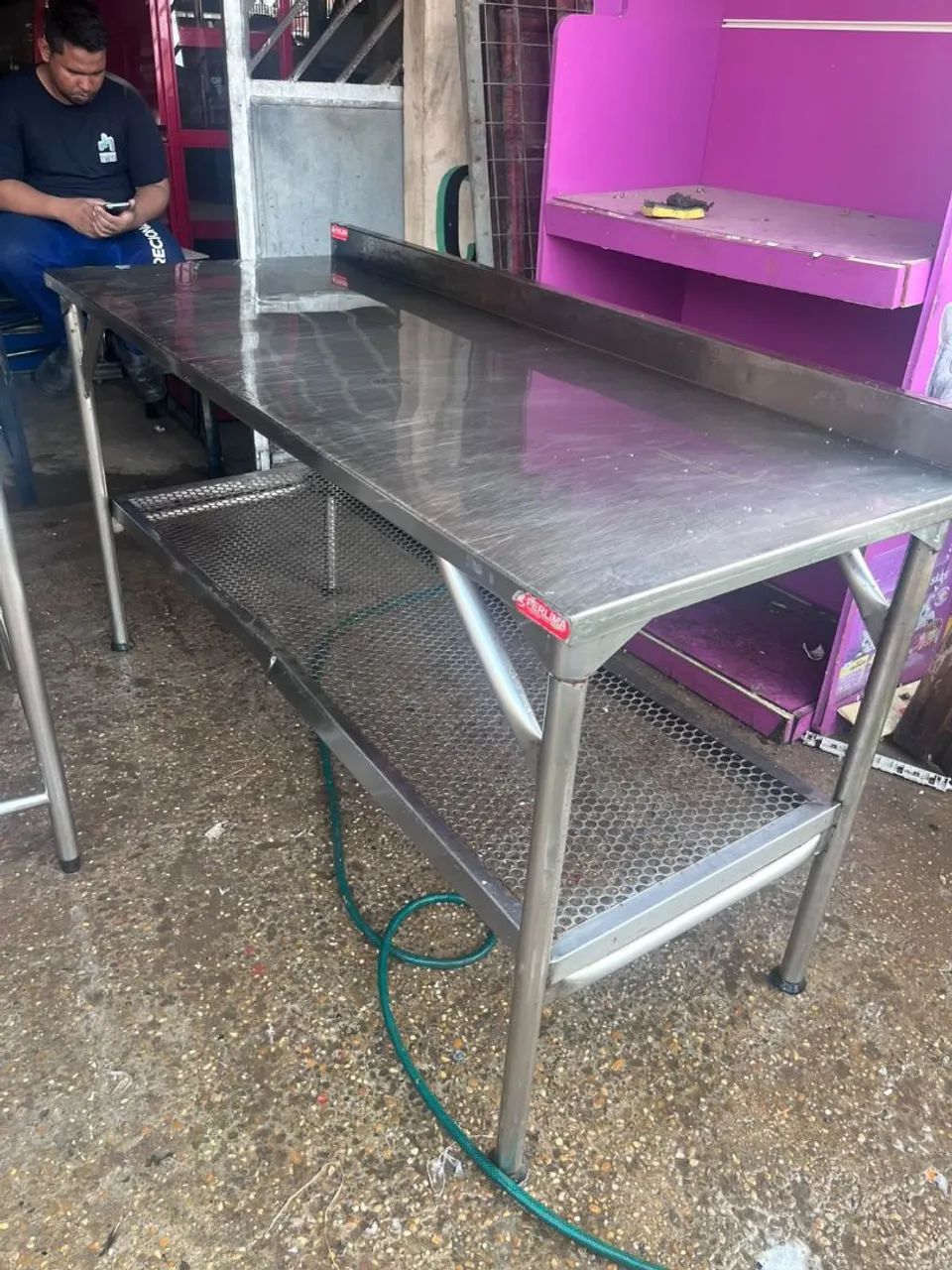 Mesa Inox Bancada - Foto 2