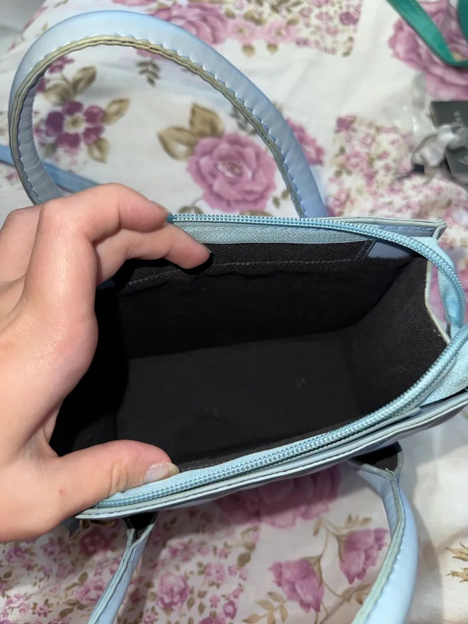 Bolsa azul - Foto 4
