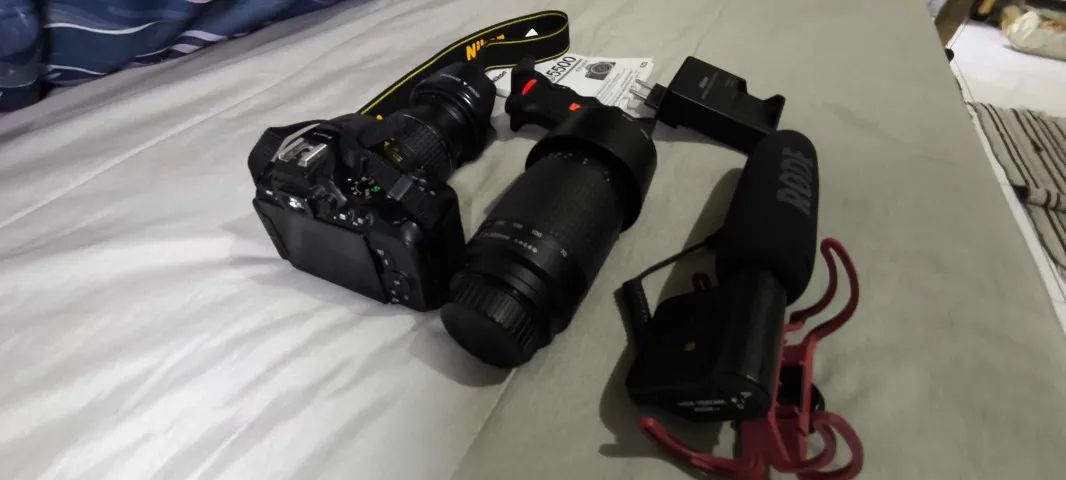 Câmera Nikon D5500 com Acessórios - Foto 2