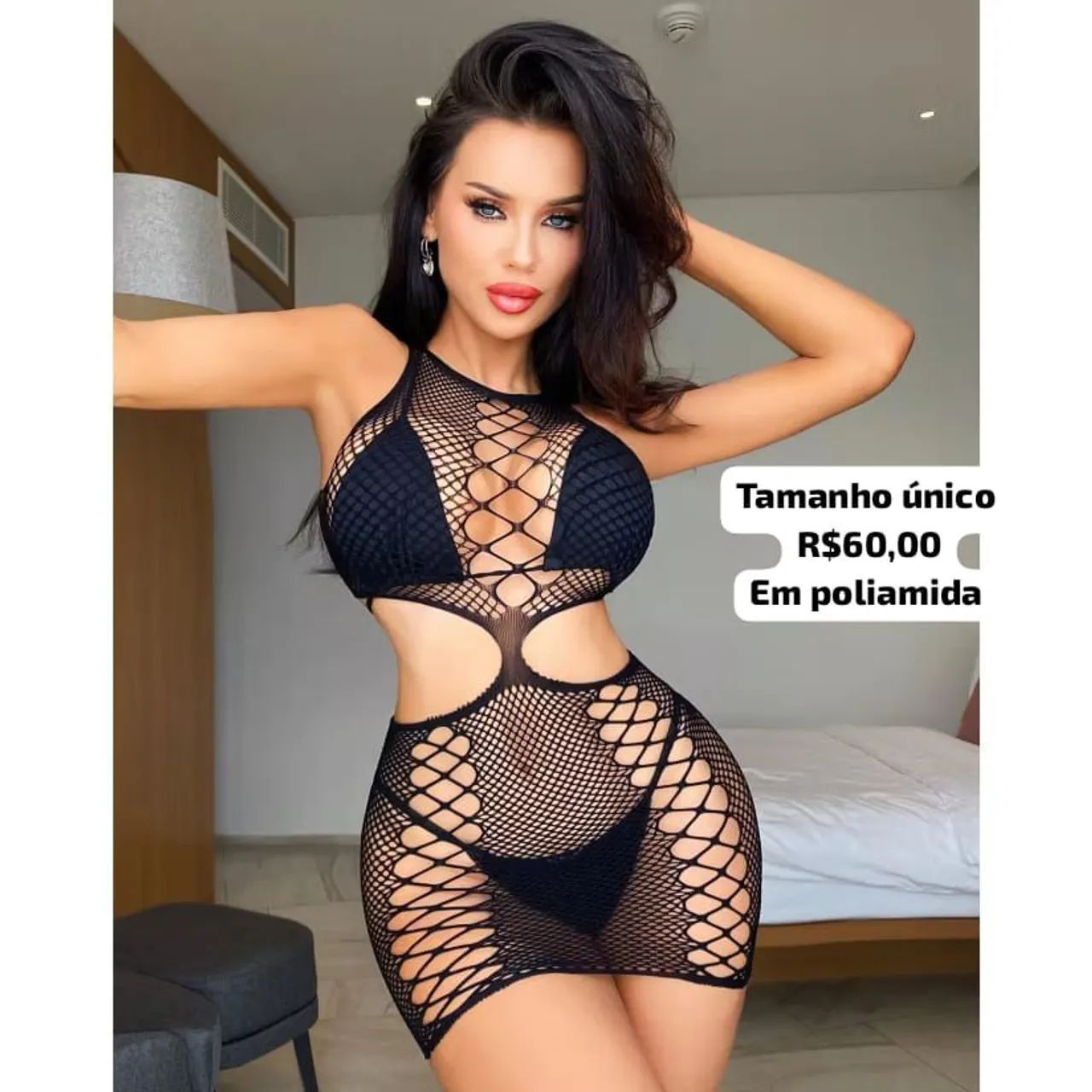 Lingerie sexy em poliamida  - Foto 3