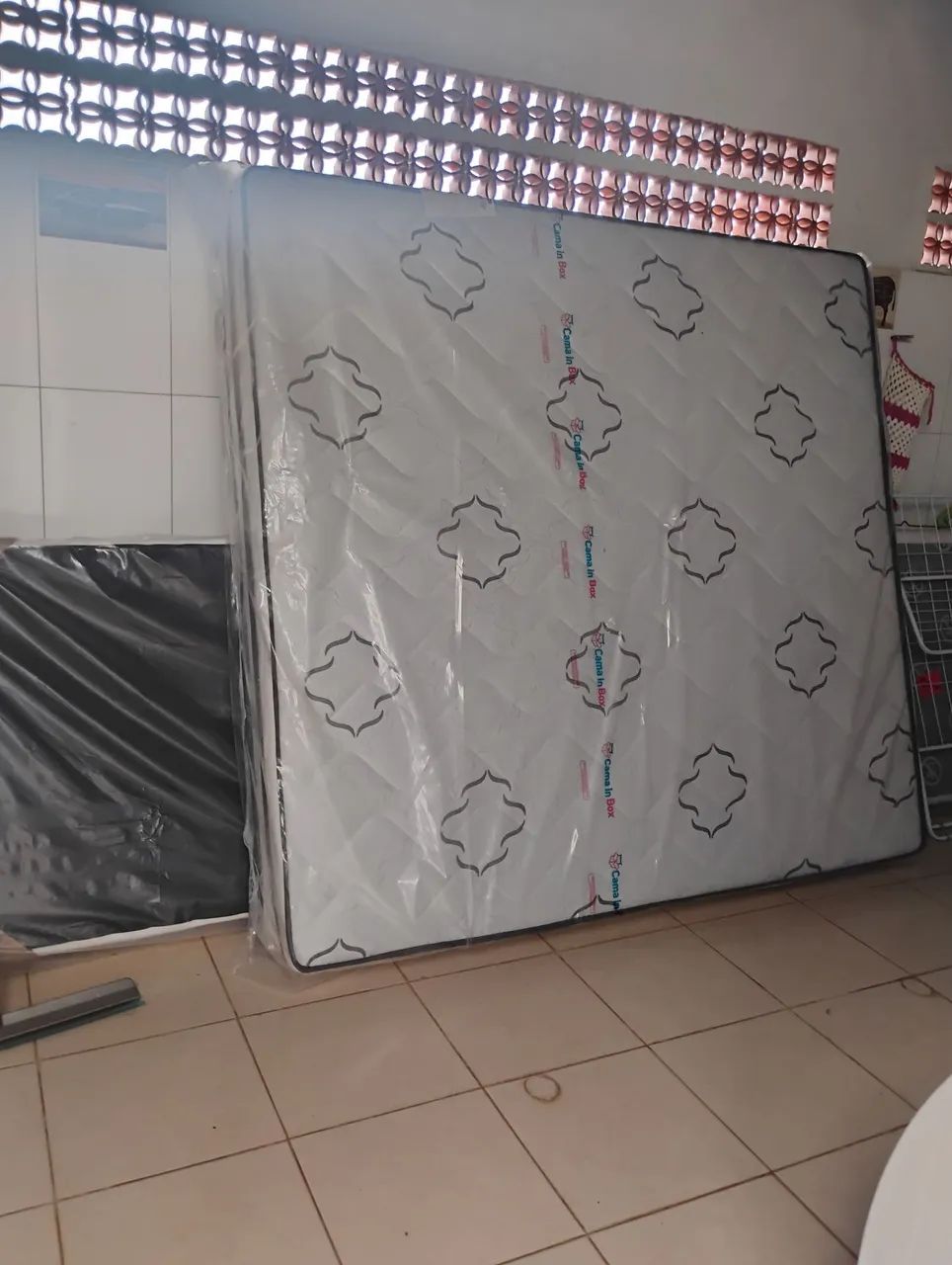 Cama king nova passo cartão com juros da máquina 