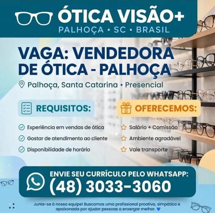 Vaga de vendedora 1