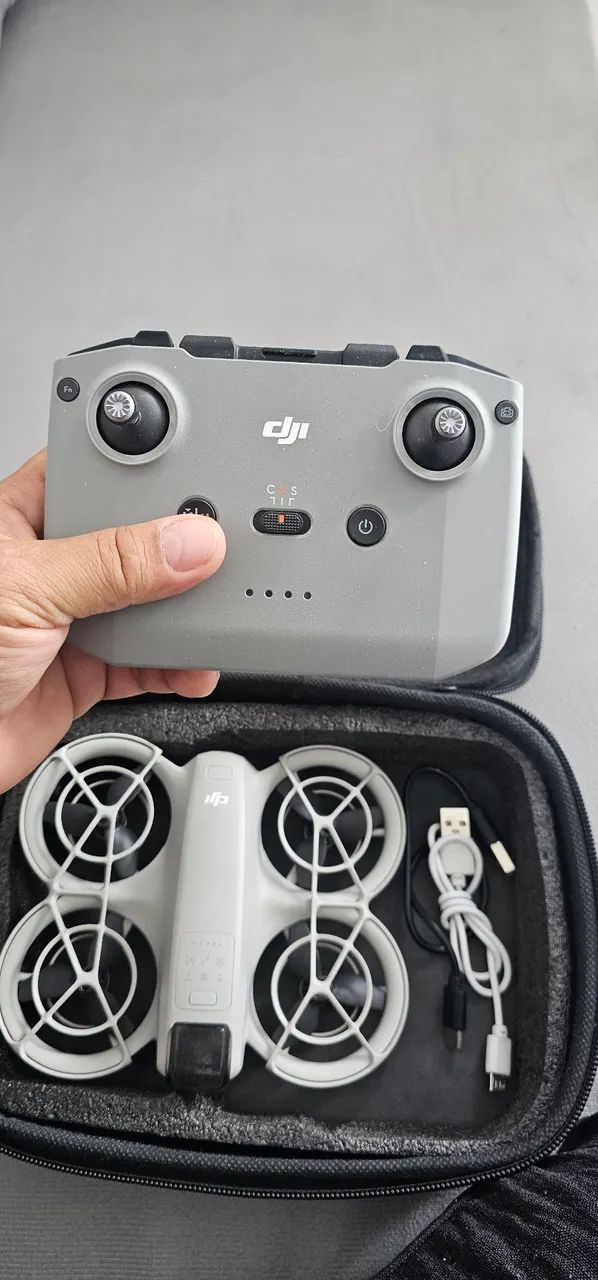 Drone Dji Neo com controle usado menos de 4 meses  - Foto 2