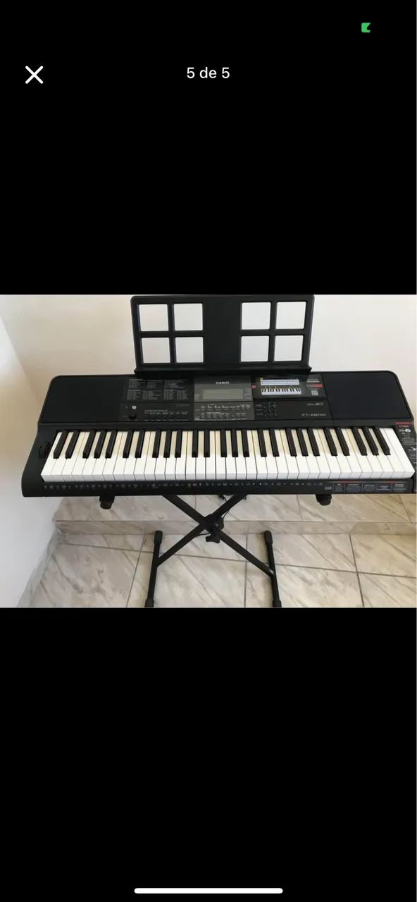 Teclado Casio Novo