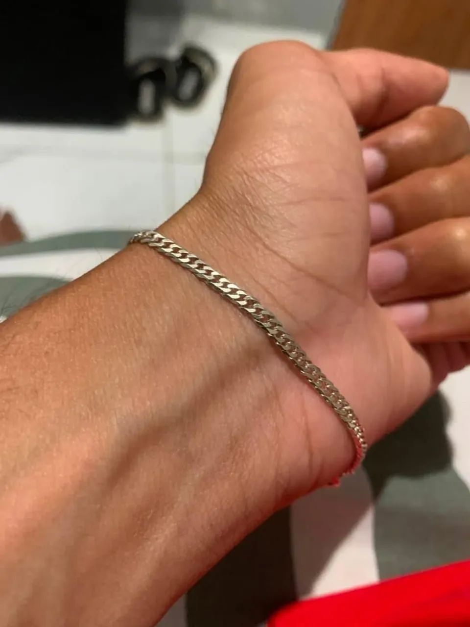 Pulseira de prata - Foto 2