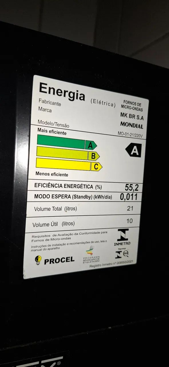 Micro-ondas semi novo - Foto 4