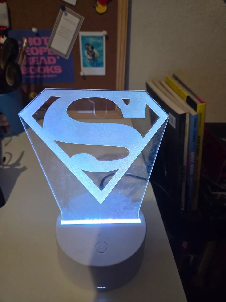 Luminaria superman - Foto 4