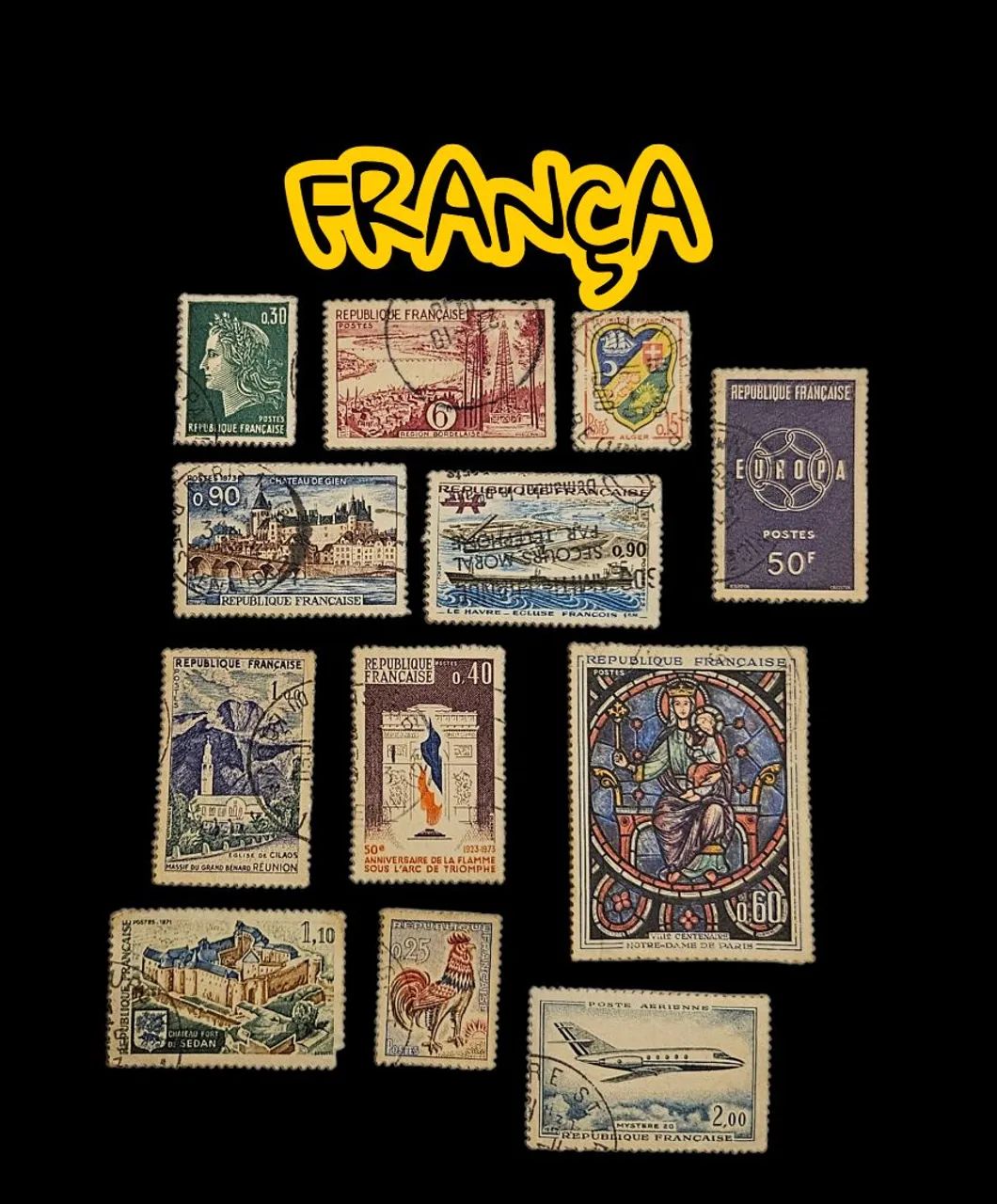SELOS ANTIGOS DA FRANÇA 