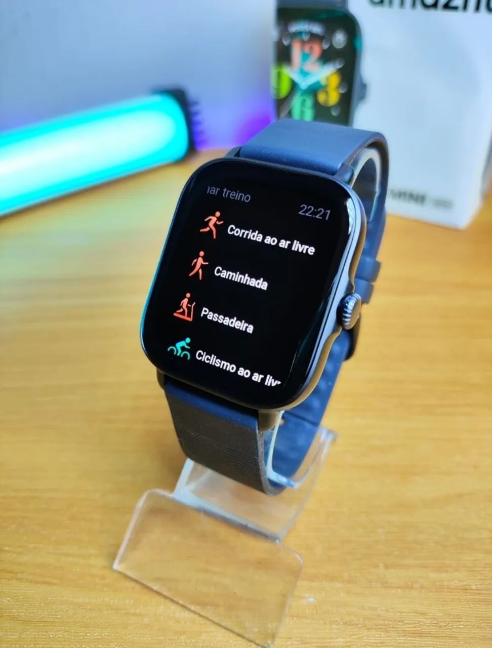 AMAZFIT GTS 4 MINI À PROVA D'ÁGUA/GPS INTEGRADO  - Foto 3