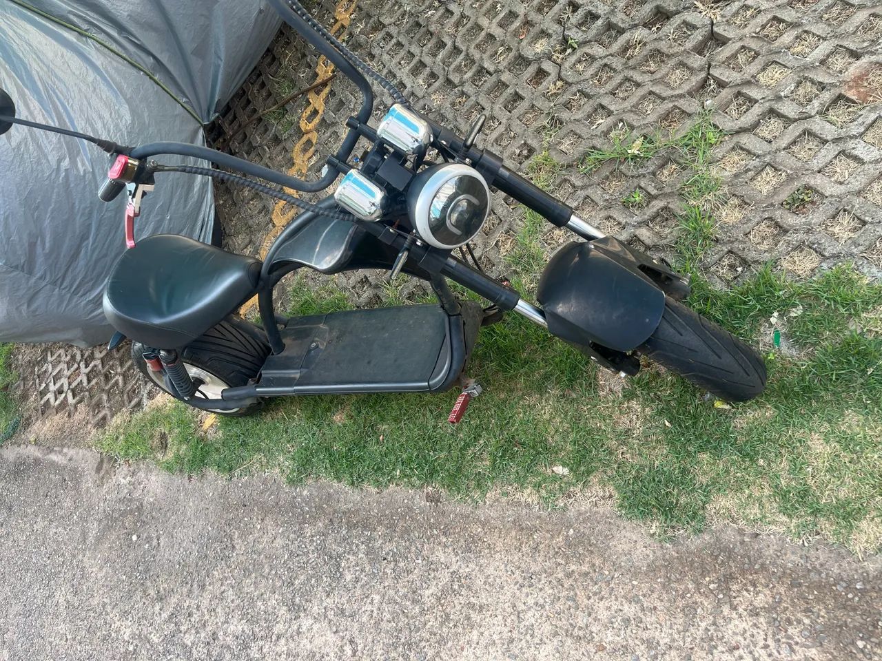 Scooter eletrica modelo chopper - Foto 3