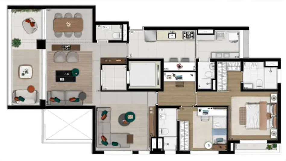 PLANTA 127m²