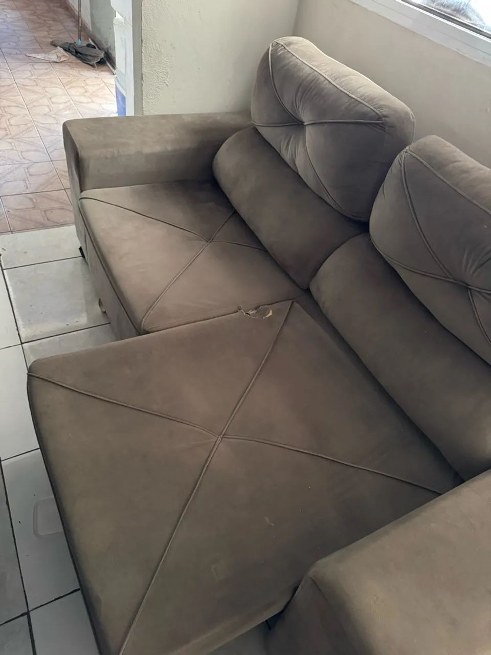 Vendo sofá e cama box - Foto 3