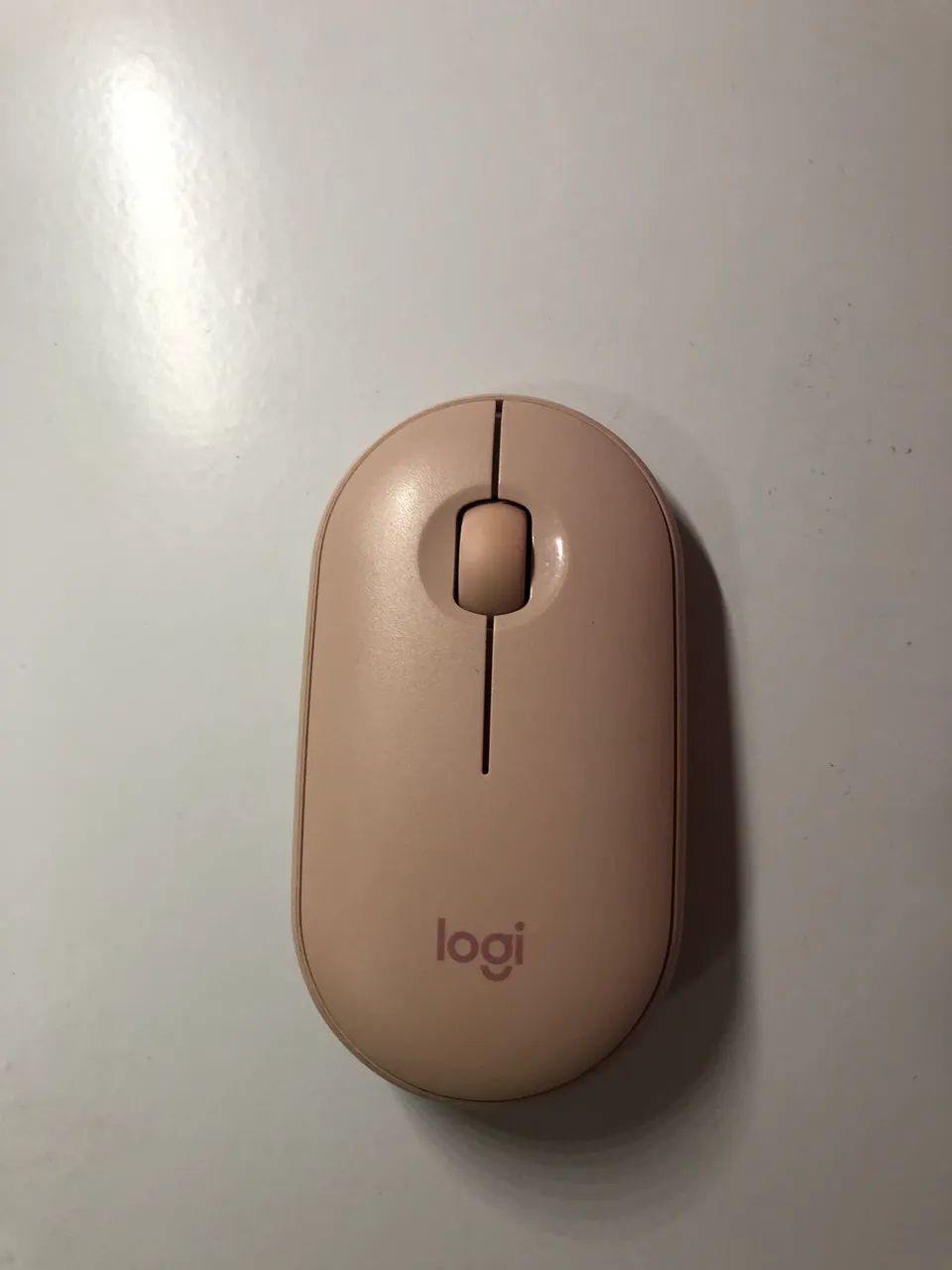 Mouse Logitech  Pebble rosa