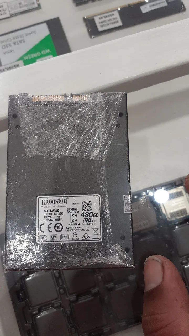 Ssd Kingston 480gb de memória  - Foto 2