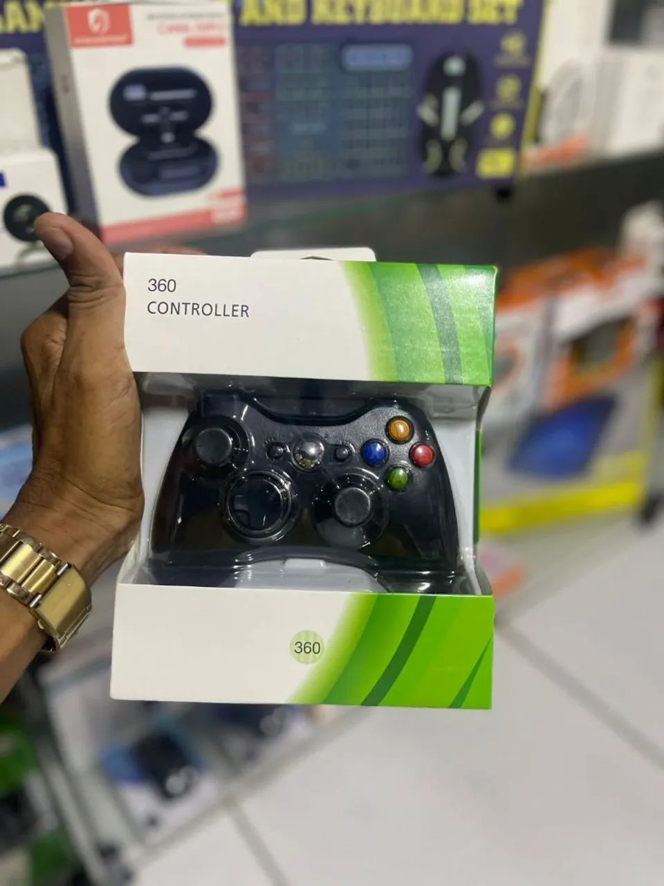 Controle Game Xbox com Fio USB - Foto 2