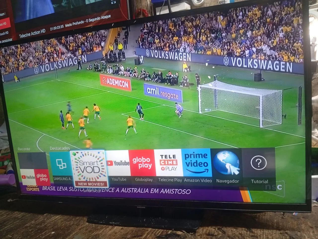 Smart tv Samsung 40 polegadas funcionando normalmente  - Foto 2