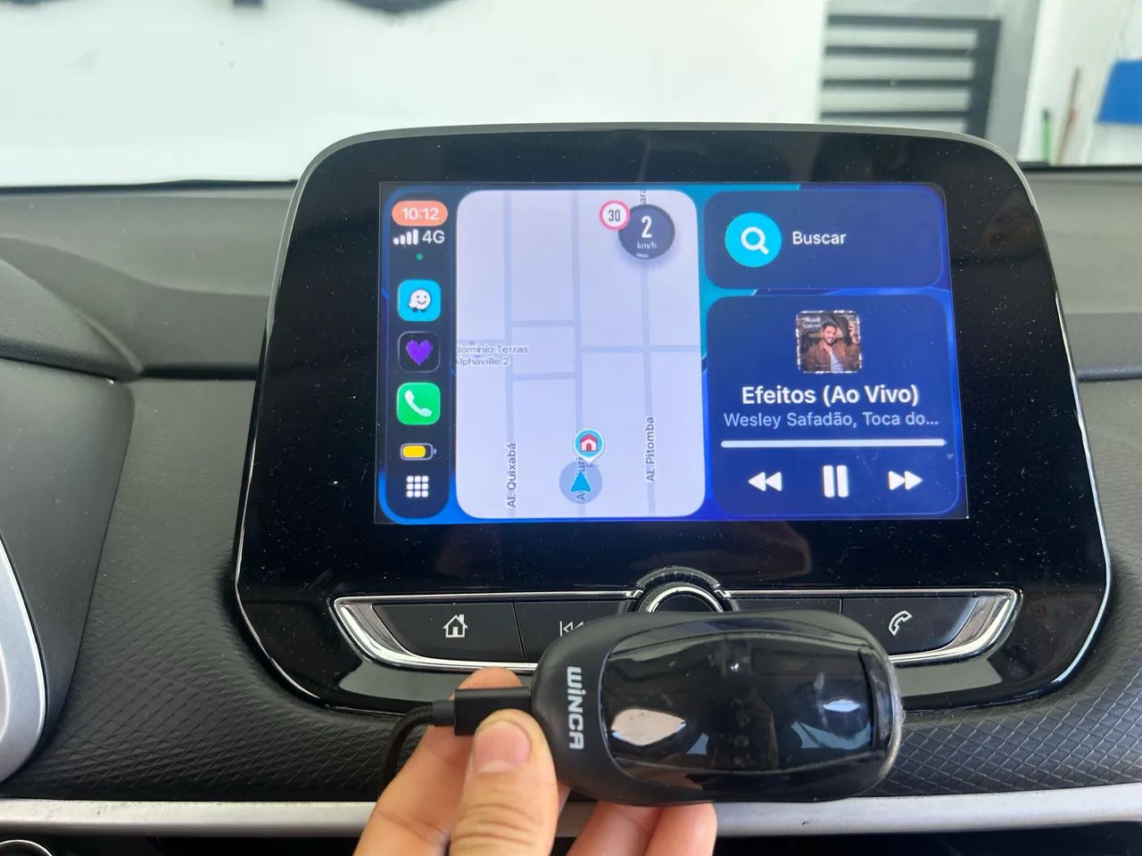 Interface CarPlay android auto Winca Tracker Onix GM - Foto 4