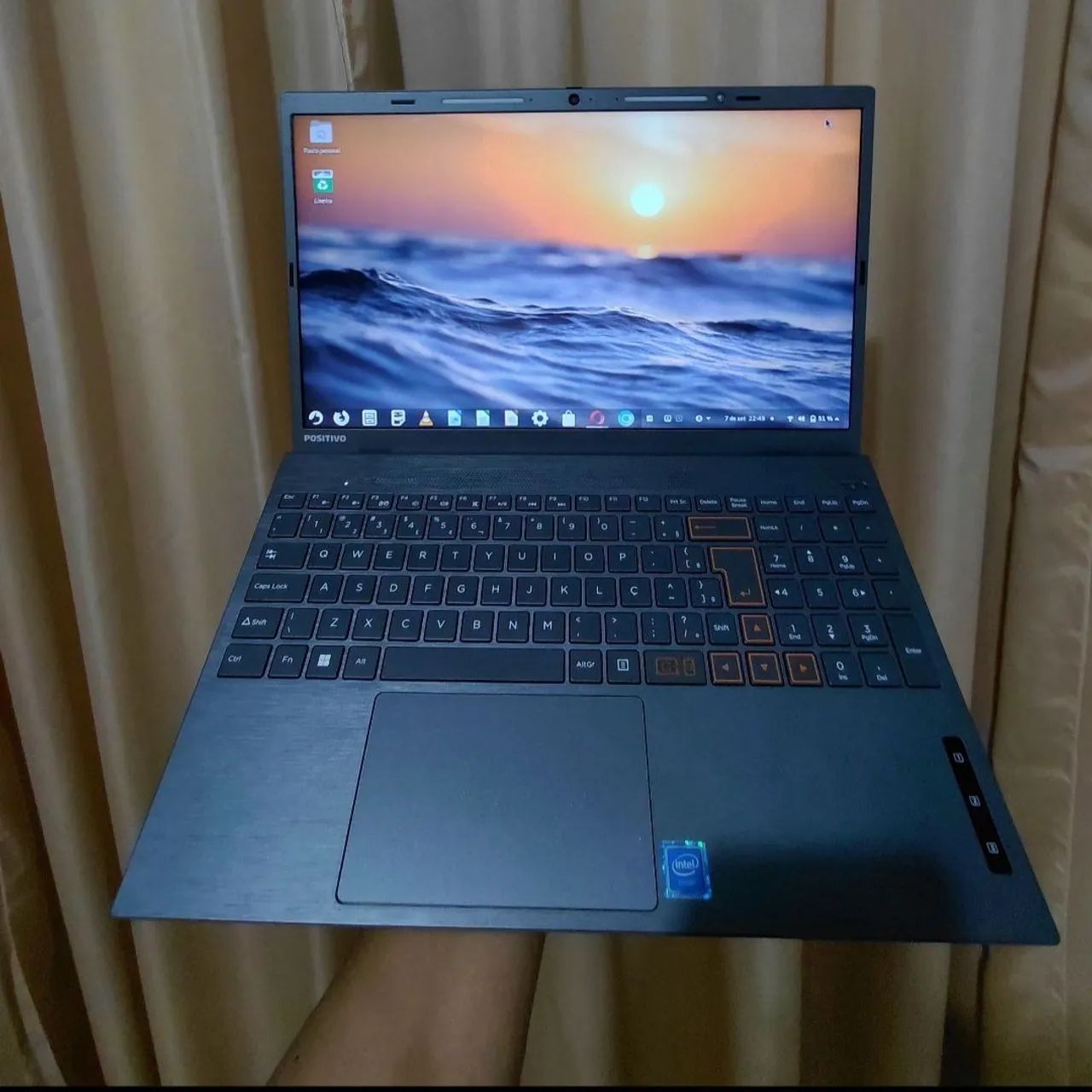 Notebook Positivo Vision C15 celeron 8 RAM-256GB