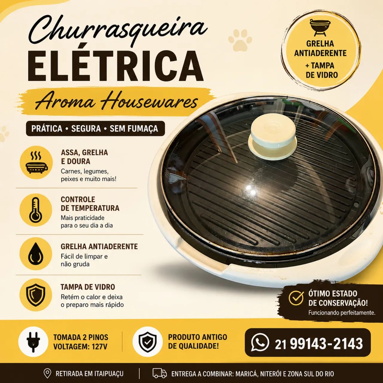 Panela de grelhar zerada 