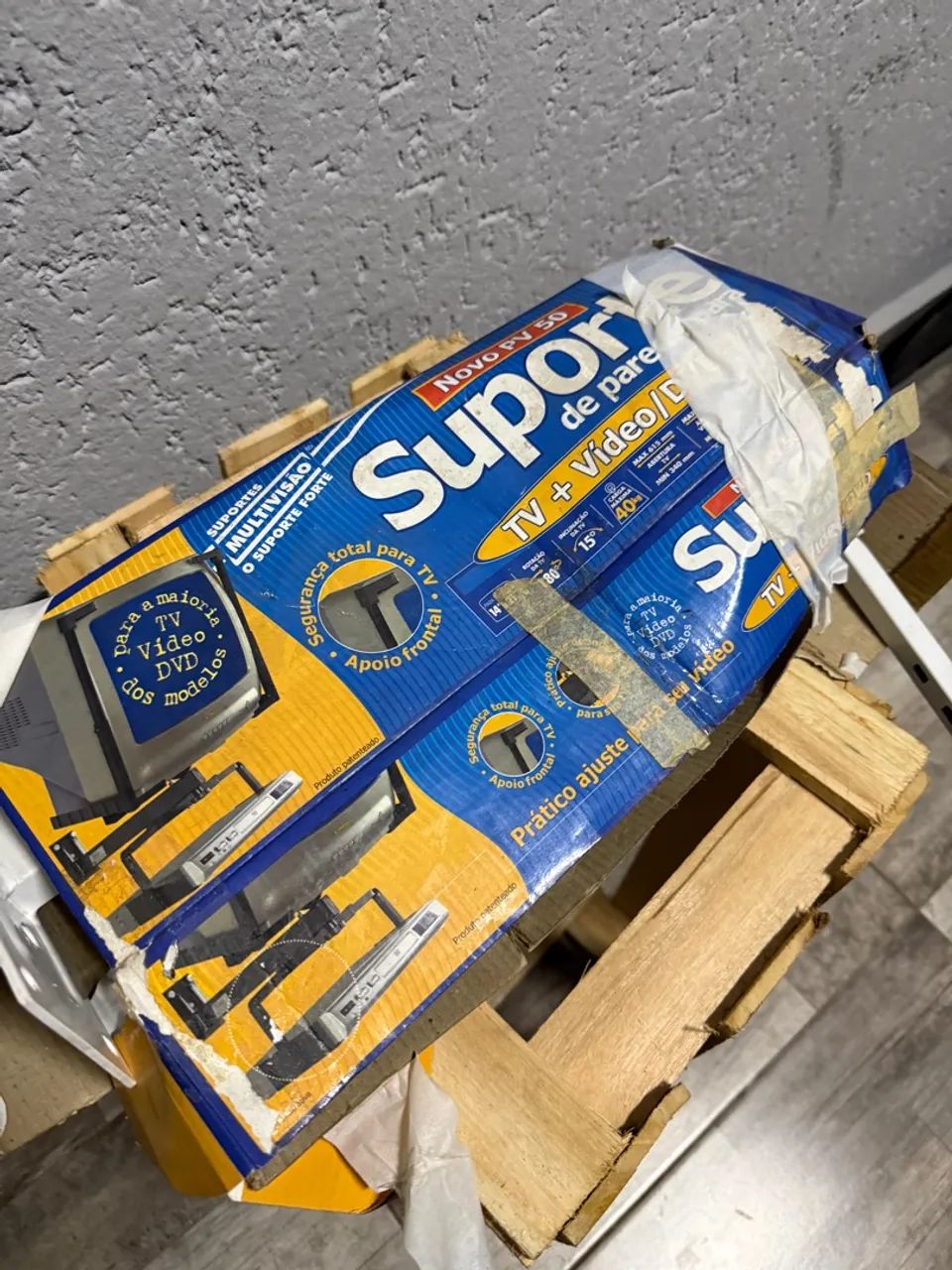 Suporte para tv e cassete - Foto 3