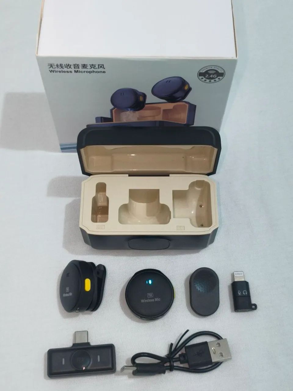 Microfone de Lapela Bluetooth  - Foto 5