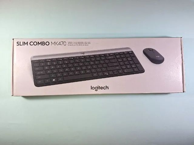 Combo Teclado e Mouse sem fio - Logitech MK470