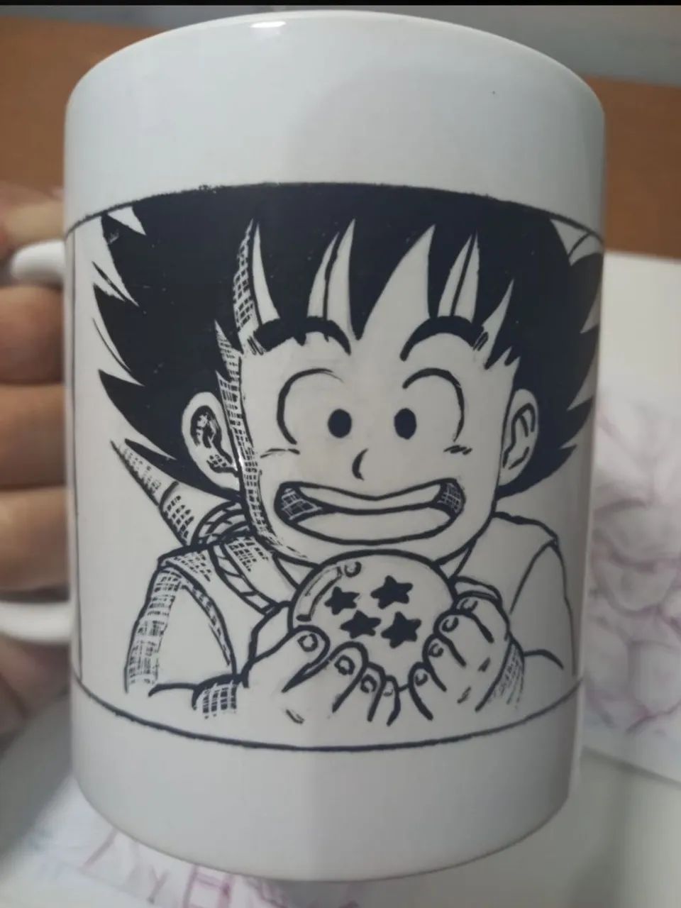 Caneca Artesanal Dragon Ball - Foto 3