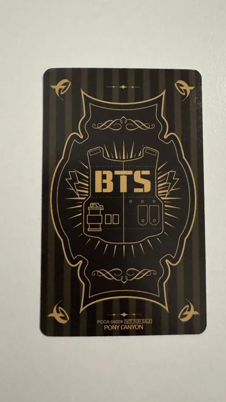 BTS Jungkook Photocard Oficial No More Dream Japonês RARO Jung