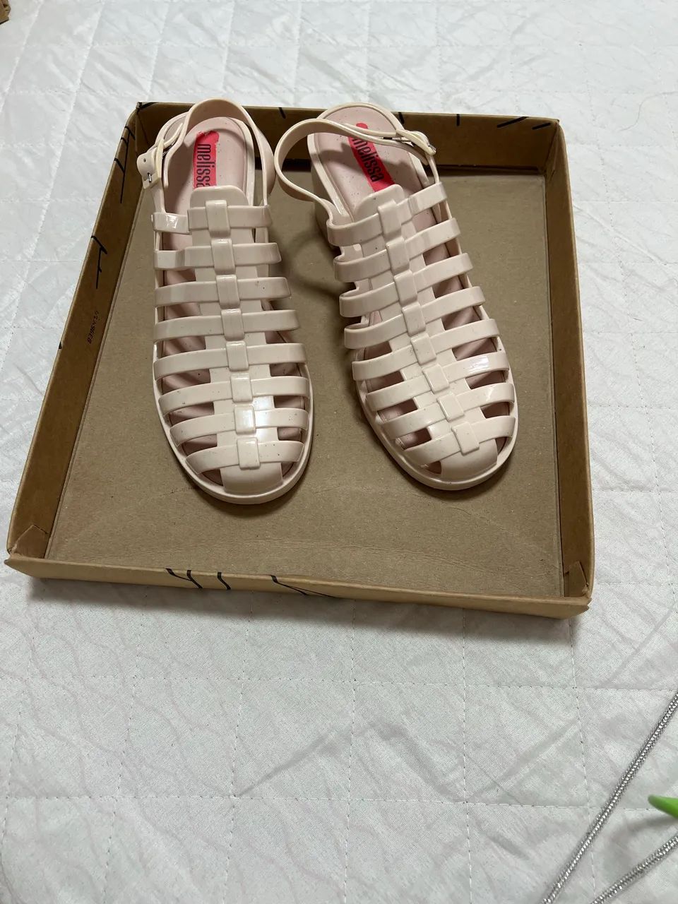 Sandália Melissa Off White