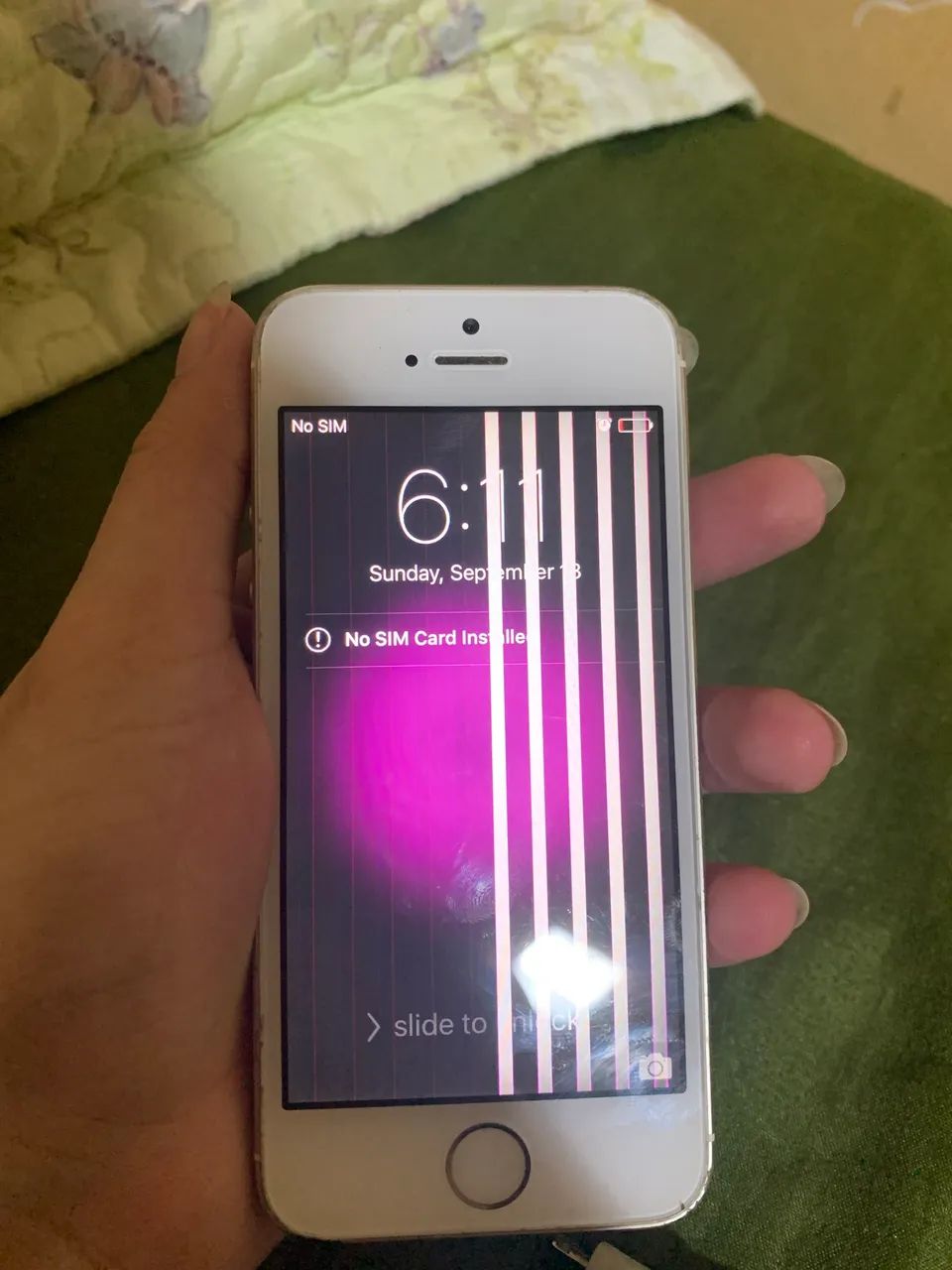 Iphone 5s Dourado - Retirada de peças/conserto - Foto 2