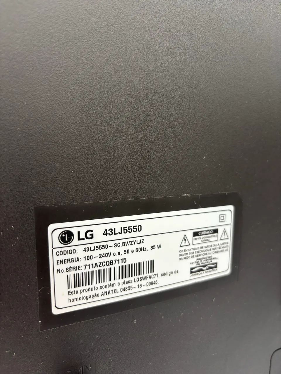 TV LG 43 polegadas  - Foto 2