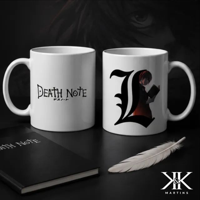 CANECA PORCELANA DEATH NOTE 325ML - Foto 5