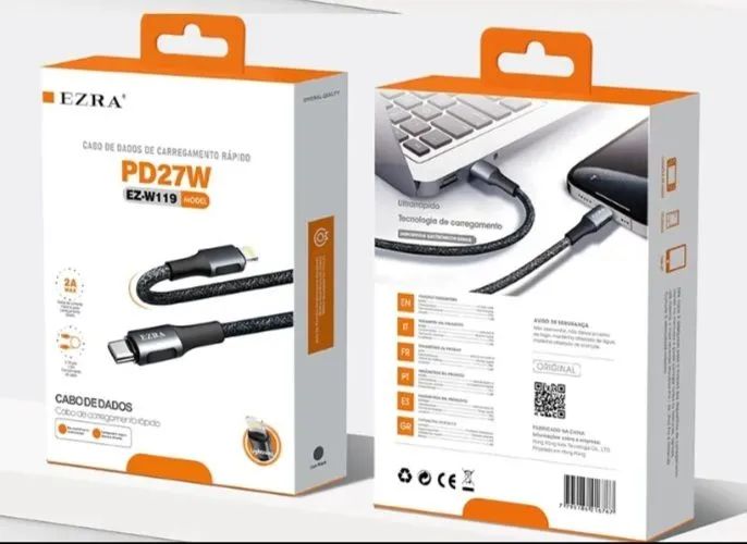 Cabo iphone USB C Lightning