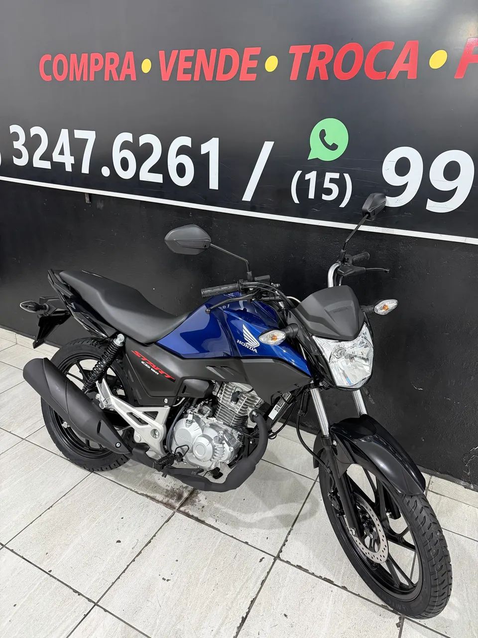Honda Cg Start 160c 0km já documentada e emplacada  - Foto 2