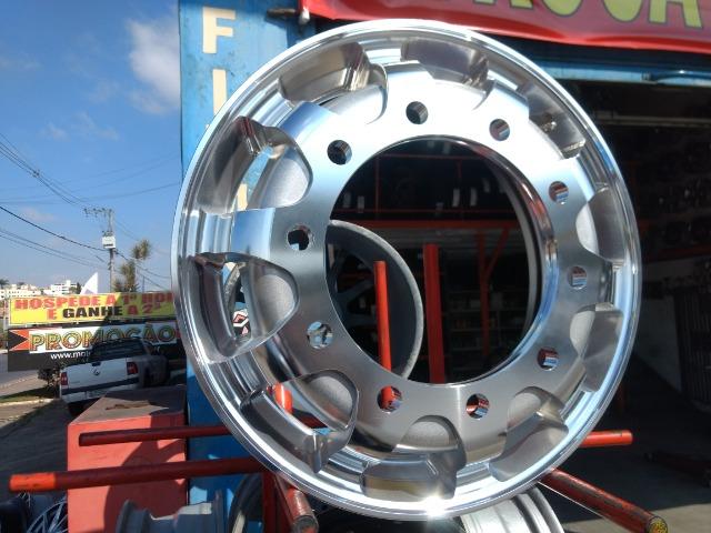 Roda para caminhão de Alumínio aro 22,5 X 8,25 10 furos, modelos Speedline, GT1 e GT2 - Foto 5