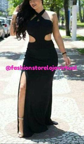 Vestidos longos maravilhosos em viscolycra tam médio - Foto 2