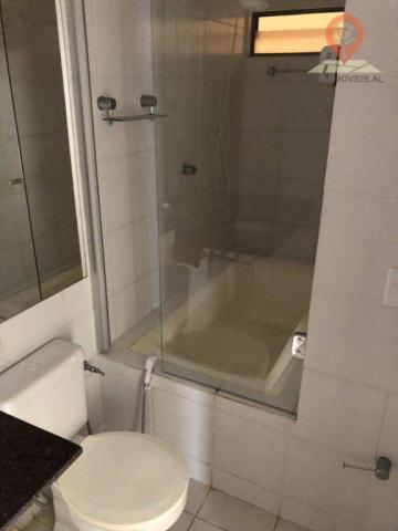 Apartamento com 1 dormitório à venda, 54 m² por R$ 220.000,00 - Jatiúca - Maceió/AL - Foto 7