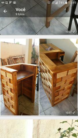 Móveis e decoração feitos de Palletes - Foto 4