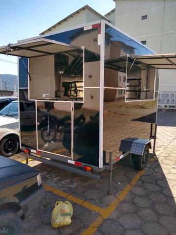 Vendo trailer de lanche 2019 com ponto - Foto 3